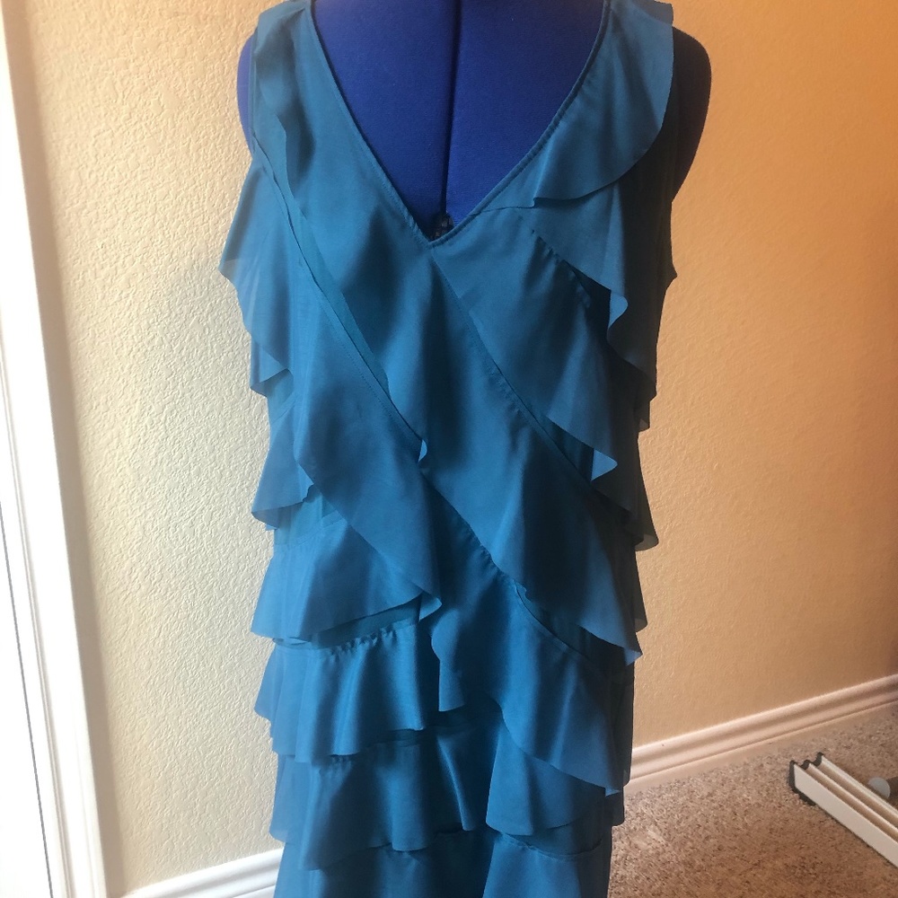 Mixed medium layered dress